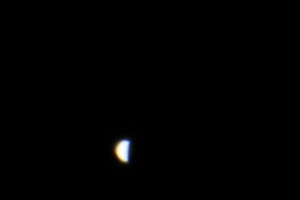 Venus fotad utan reduser och genom 8mm objektiv av Janne Bollmora Tyresö 2015-10-15