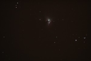 M42 ORION ISO 1600 EXP. 1sek primärfokus 6/3 2015 foto Björn i Hagsätra